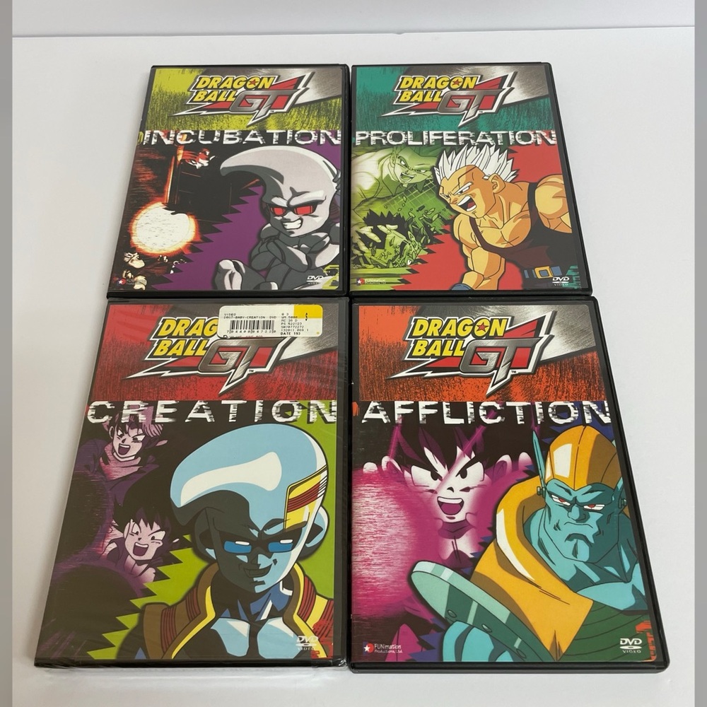 Dragon Ball GT DVD Set (4 Discs)